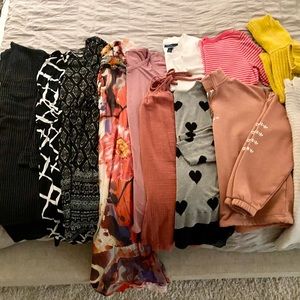 12 PIECE MYSTERY BUNDLE!! $20!! Sizes S/M